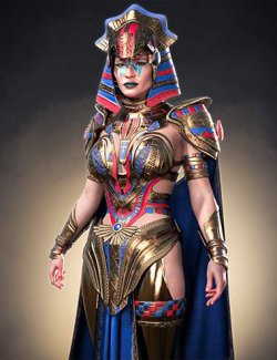 dforce Egyptian Goddess Outfit for Genesis 9