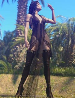 dForce CB Sana Clothing Set for Genesis 9