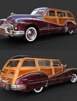 BUICK ROADMASTER ESTATE WOODIE WAGON 1947