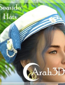 Arah3D Seaside Hats for G8F and G9