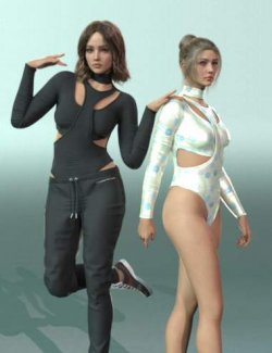 dForce MK Sports Outfit for Genesis 9