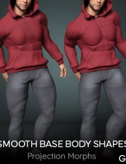 CGI Smooth Base Body Shapes for Genesis 9