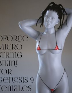 dForce Micro String Bikini for Genesis 9 Females