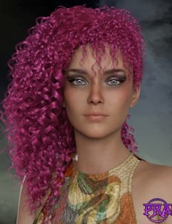 Prae-Xolani Hair For G8 G9 Daz