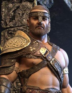 dForce Classic Barbarian Armor HD for Genesis 9