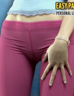 Easy Pants for Genesis 8 and 8.1 Female