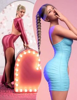 Z Beautylicious Glute Shapes and Poses Mega Set for Genesis 9