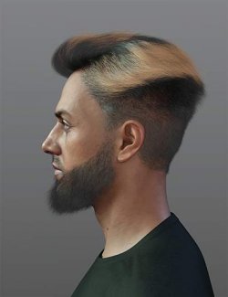 dForce SPR Gentleman Hair for Genesis 9