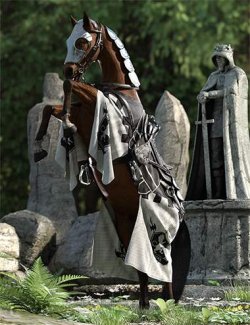 Medieval Fun Horse Poses for Daz Horse 3