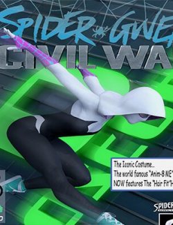 Spider Gwen Costume for G8F