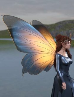 Aethereal Fairy Wings for Genesis 9 and 8