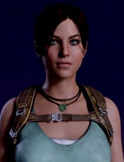 Lara Croft - Shadow of The Tomb Raider for G8F Daz Content by 3DUK