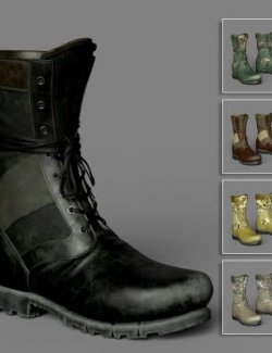 Slide3D Military Boots Texture Addon