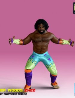 Xavier Woods 2K22 for G8 Male