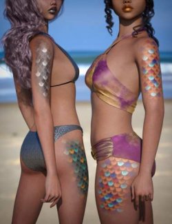 Calypso 9 Body Tattoos