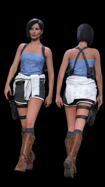 RE4R Ashley Graham for G9 - Daz Content by DazCover