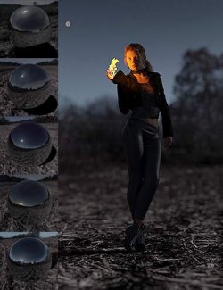 Orestes Iray HDRI Environments- Cornfield at Night