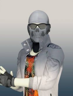 COD - Ghost Classic Outfit for Genesis 8 Male Daz Content by INN