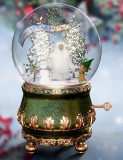 Festive Follies Snow Globe