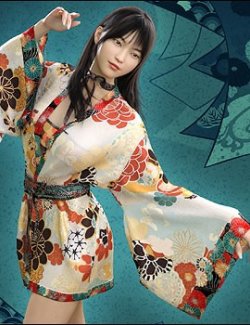 Karafuru for the Japanese Kimono dforce