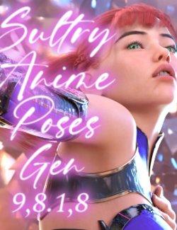 Sultry and Stylish Anime Poses for Genesis 9, 8, and 8.1