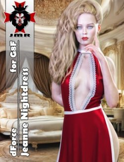 JMR dForce Jeanne Nightdress for G8F