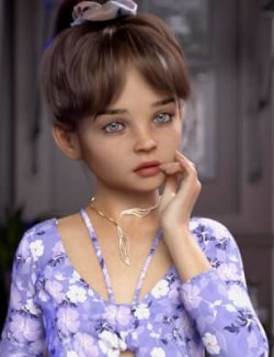 E3D Cassia Kid for Genesis 8 Female