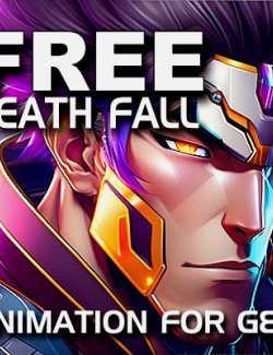 Free Death Fall Animation for DAZ Genesis 8