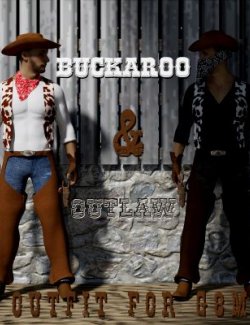 Buckaroo & Outlaw Outfit for G8M