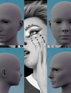 LT Head Morphs and Shapes HD Vol 3 for Genesis 9 Base Female