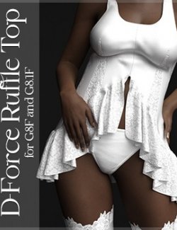 D-Force Ruffle Top for G8F and G8.1F