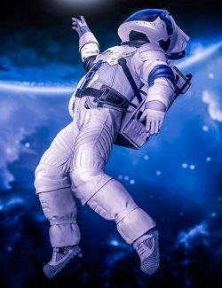 Space Suit Outfit for Genesis 9