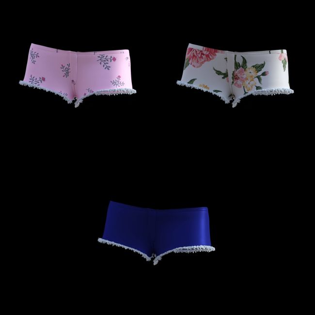 Bloomers Victorian Underwear for DAZ Studio Genesis 8 Female by Causam3D
