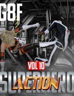 SuperHero Action for G8F Volume 10