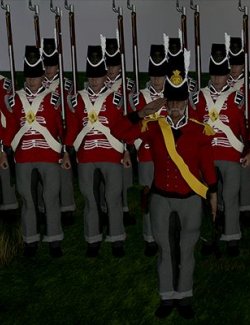 Napoleonic British Foot Guards Infantry for G8M