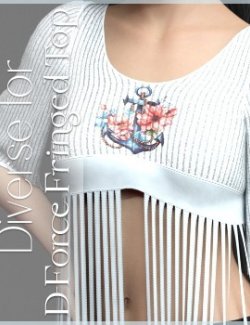 Diverse for D-Force Fringed Top