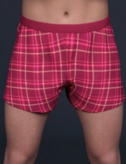 Urban Style Boxers Add On for Intimates for Genesis 8 Males