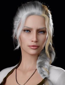 Jayne and Jayne Hair for Genesis 8 and 8.1 Female