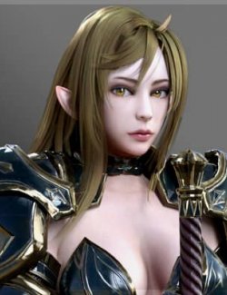 Elf Swordmaster for Genesis 8 and 8.1 Female