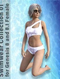 Swimwear Collection 01 for Genesis 8 and 8.1 Female