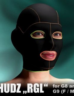 XHUDZ "RGL"- non-rigid head masks for GF8, GM8 and G9