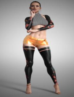 Japanese Bodysuit Tattoo for G8F by Serbere3D 2 by crender