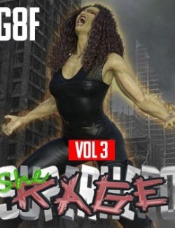 SuperHero She-Rage for G8F Volume 3