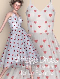 Vintage Dress for La Femme