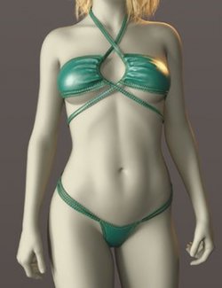 Bikini Halter Neck for Genesis 8 Females and Genesis 9