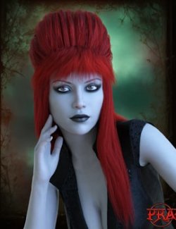 Prae-Mistress Hair For G8/G9 Daz