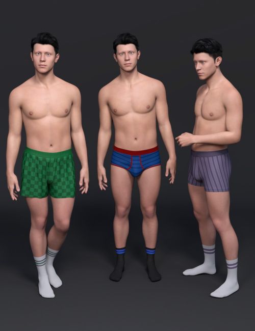 The Sims Resource - Halloween Underwear for men