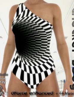 Checker Swimsuite (Body) G8F