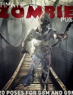 Ultimate Zombie Male- Pose Pack