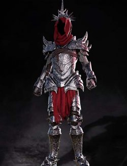 dForce Demon Servant Outfit Texture Add-On